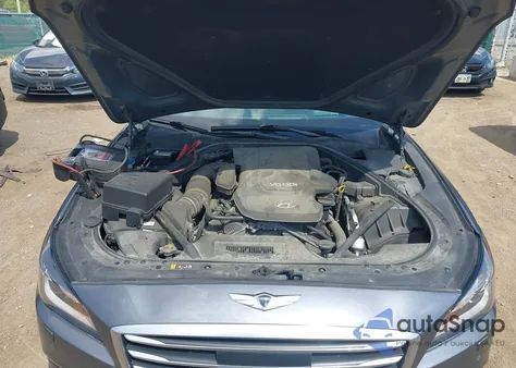 2015 Hyundai Genesis 3.8 из США, поврежденный, VIN KMHGN4JEXFU096136